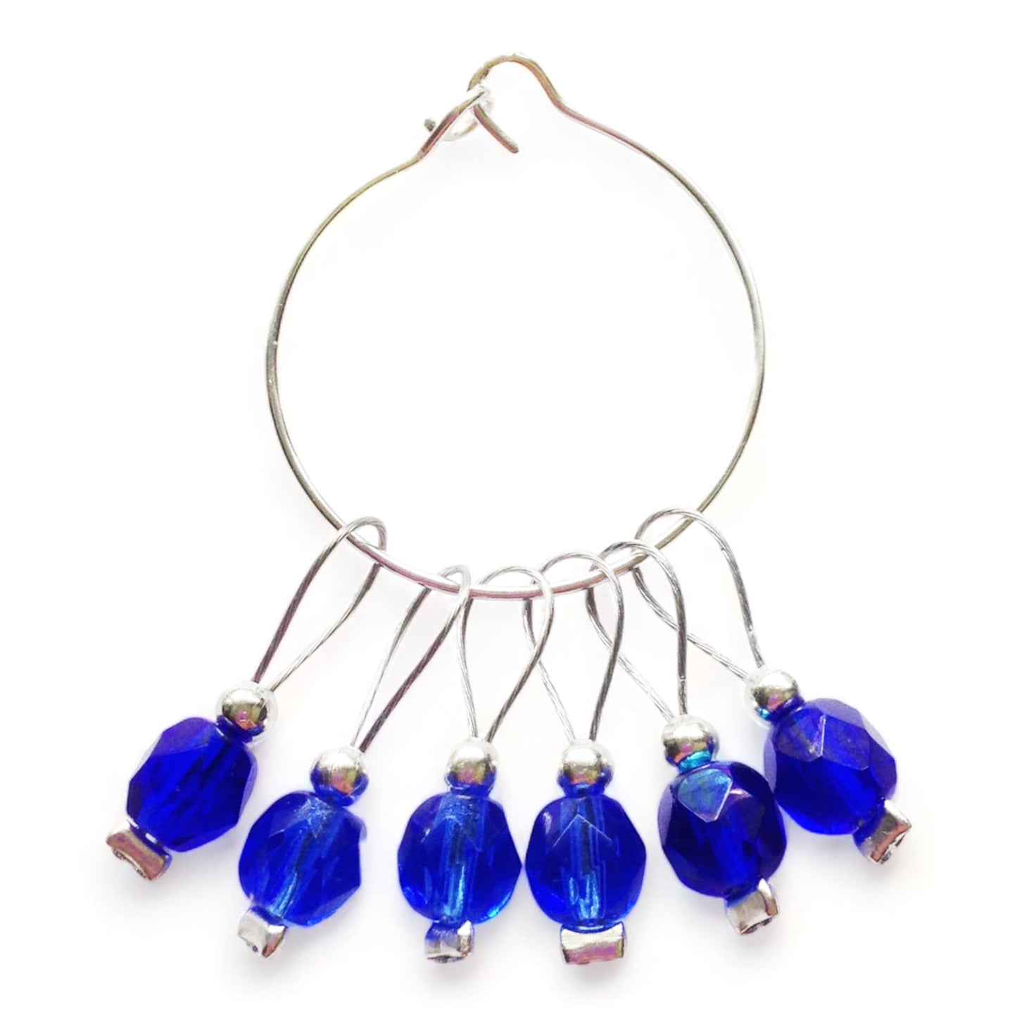 Cobalt Stitch Markers