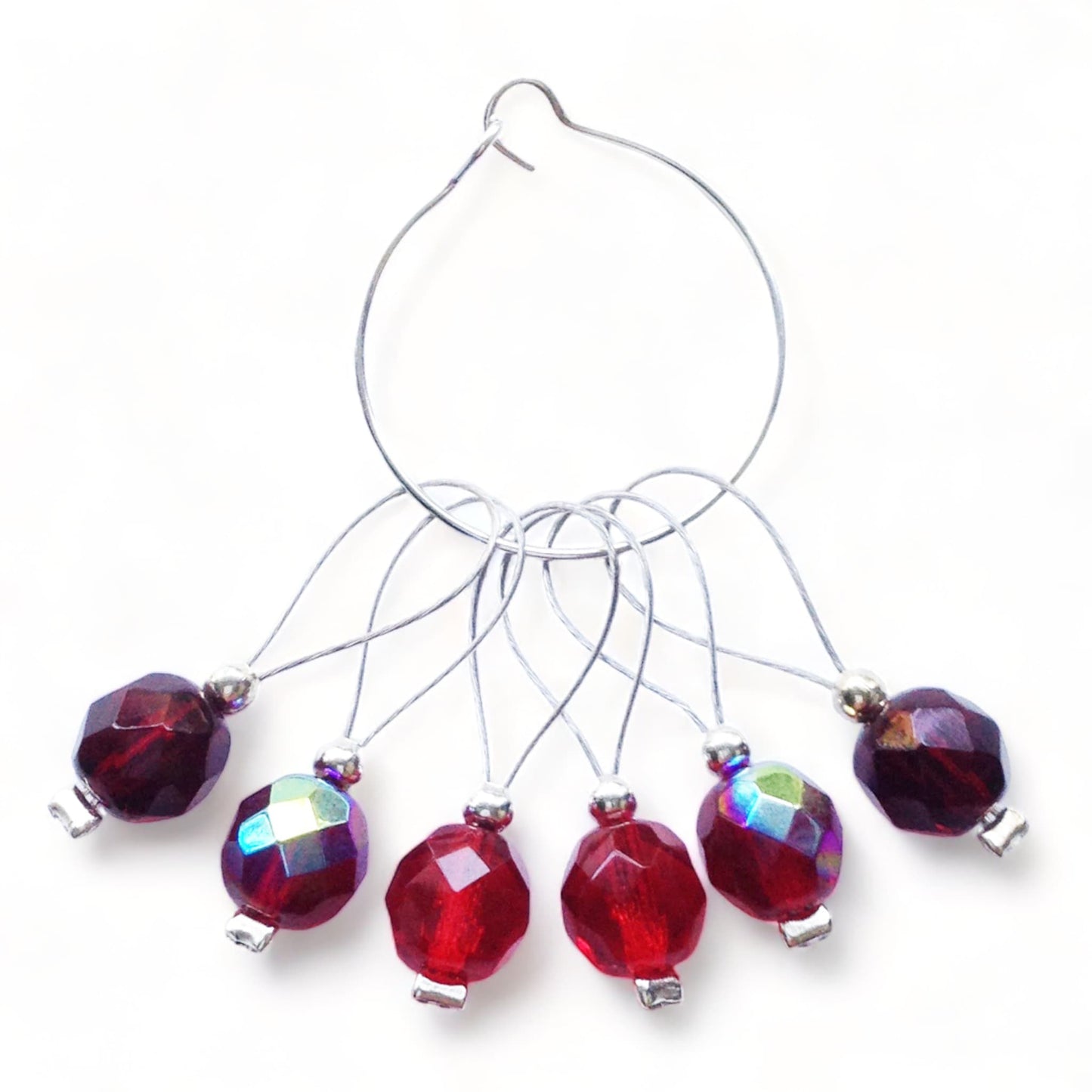 Garnet Stitch Markers
