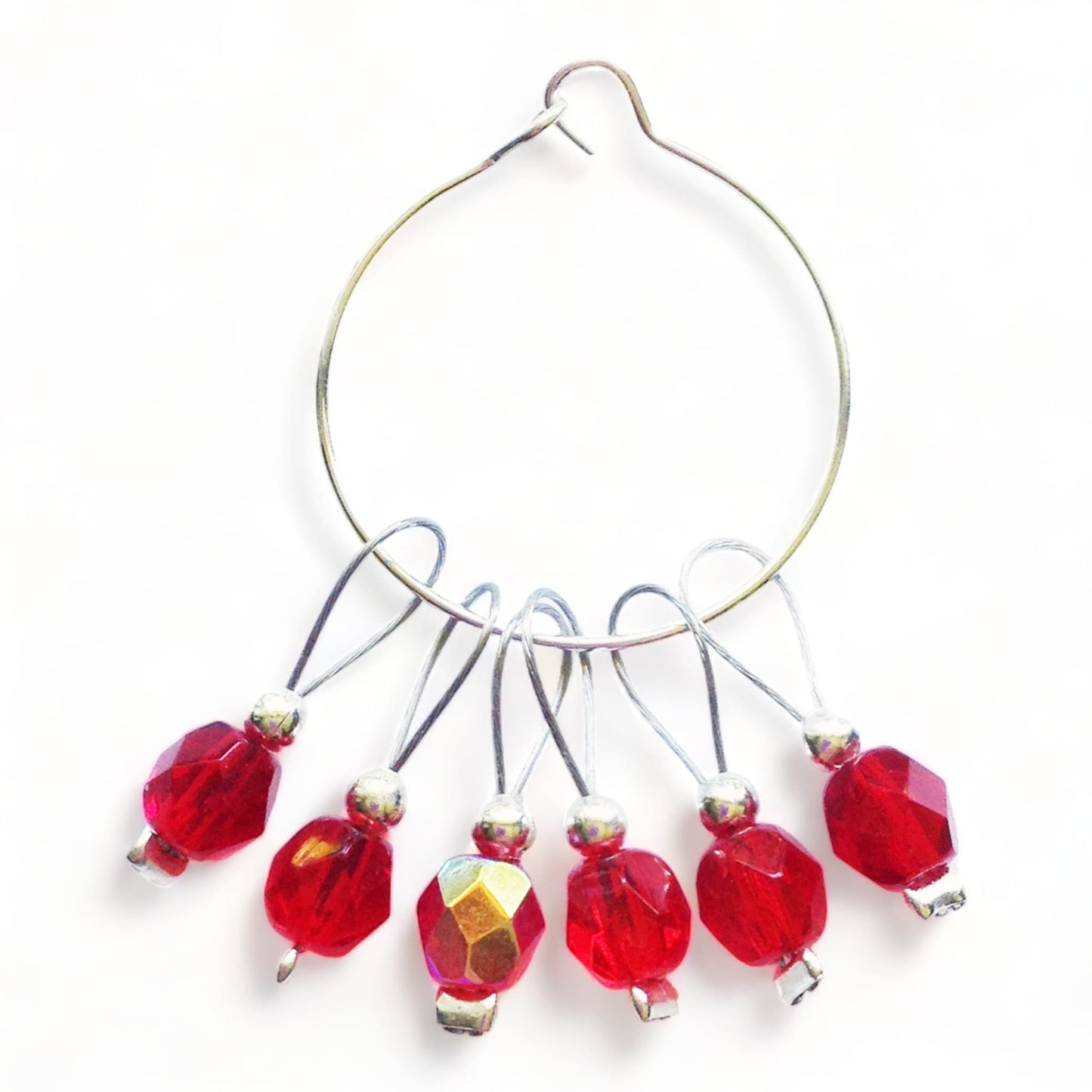 Ruby Stitch Markers