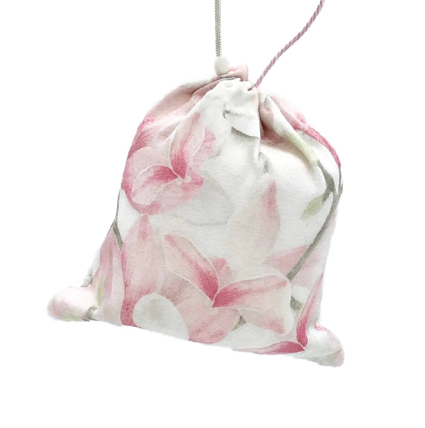 Pink Magnolia on white