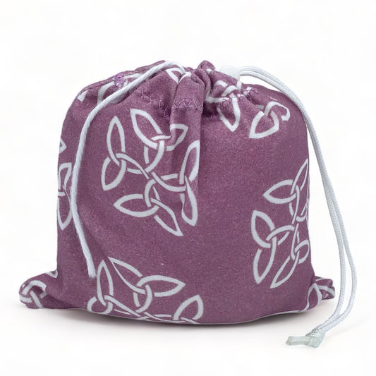 Square Celtic Knot on Purple