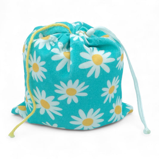Daisies on Aqua