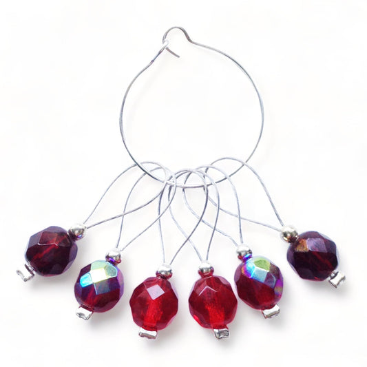 Garnet Stitch Markers