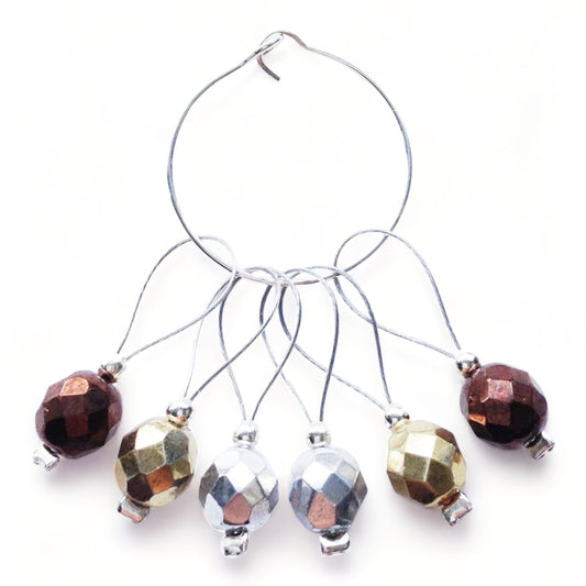 Metallic Coated Stitch Markers
