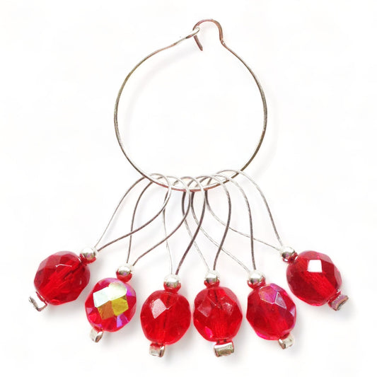 Ruby Stitch Markers