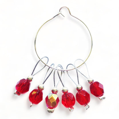 Ruby Stitch Markers