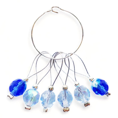 Sapphire Stitch Markers